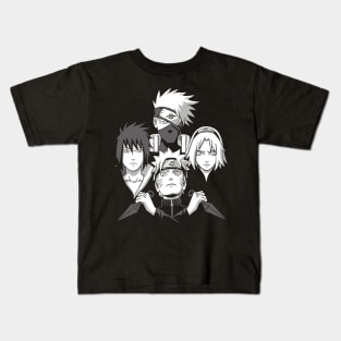 Team 7 Rhapsody Anime Fanart Kids T-Shirt